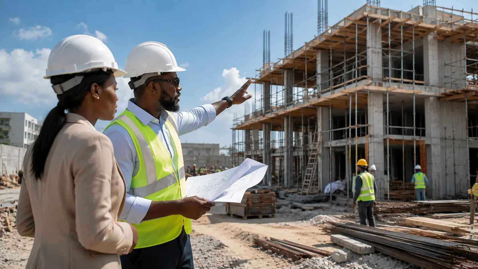 Client site visit and project discussion