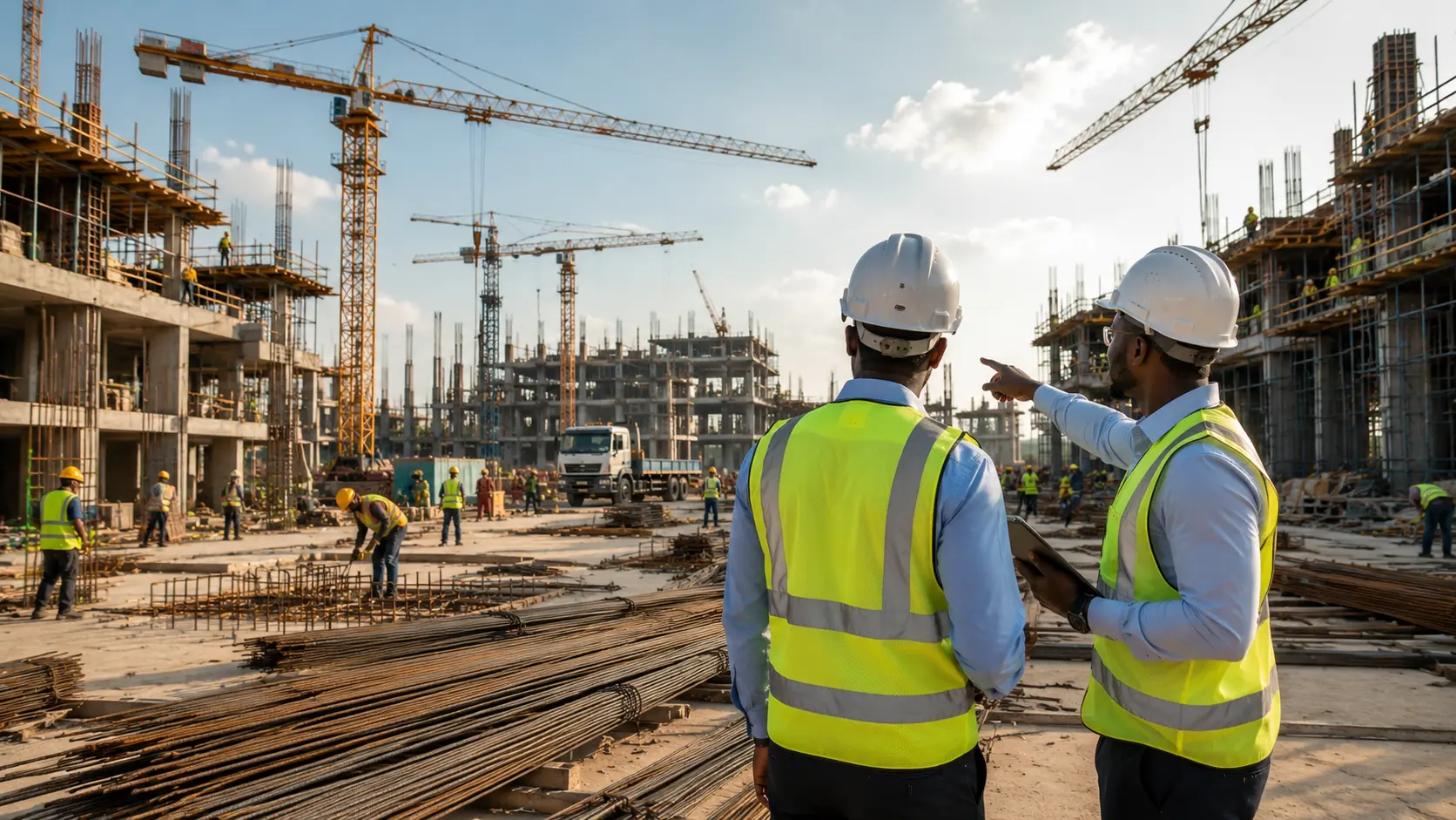 Engineering procurement and construction site delivery