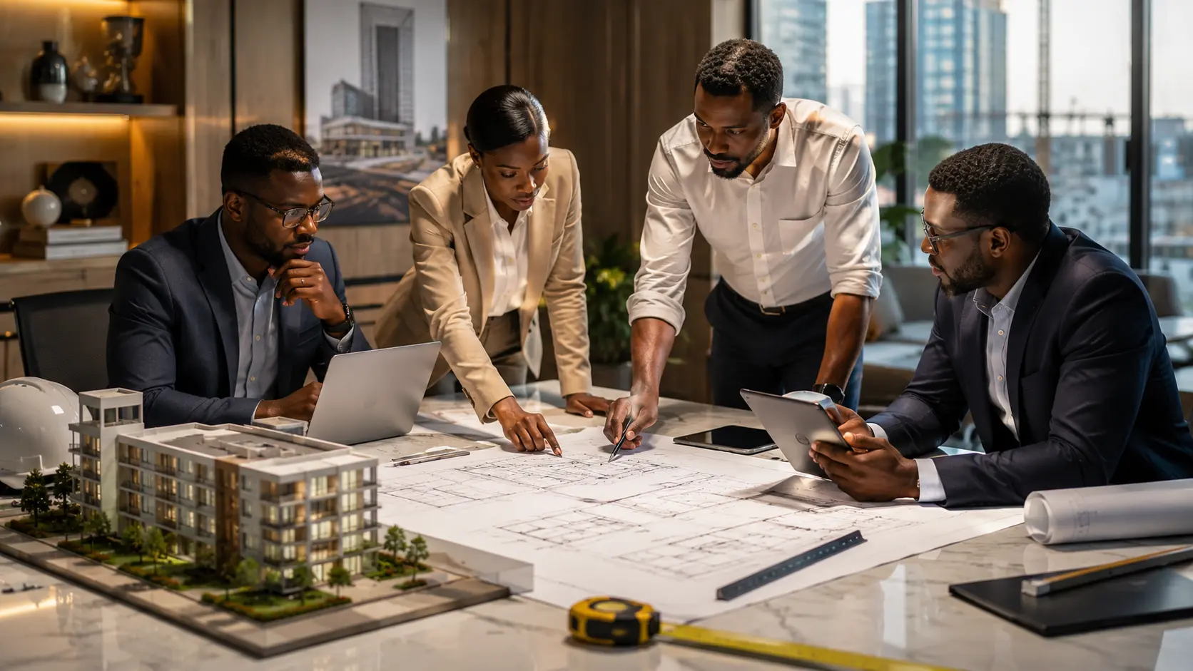 Pre-construction planning and project coordination